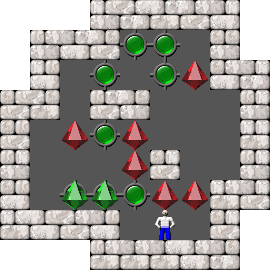 Sokoban Ionic Catalysts level 1198